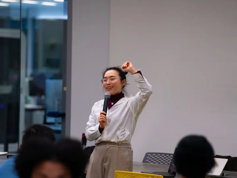 Q&A session with the audience